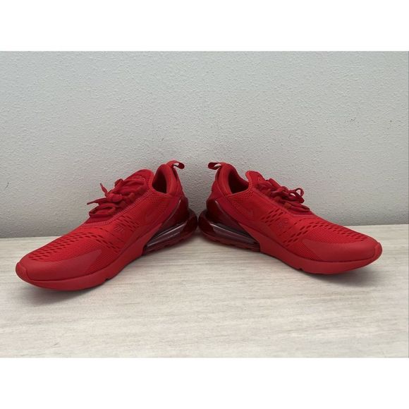 Nike CV 7544 600 Mens Sz 9 Air Max 270 University Red NEW! - Picture 5 of 13